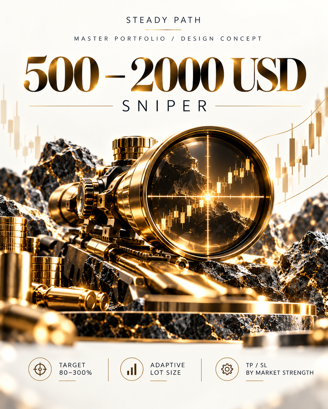SNIPER 500–2,000 USD · Artwork แนวคิดจาก Owner
